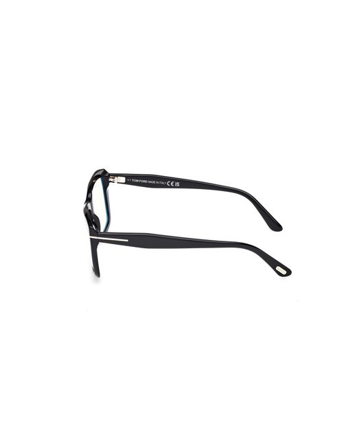 Tom Ford Black Ft6065-B 001 Optical Frames Acetate Squared Normal
