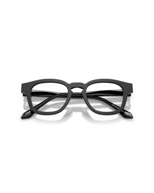 Giorgio Armani Black Ar7291U 6393 Optical Frames Acetate Transparent Pillow Normal