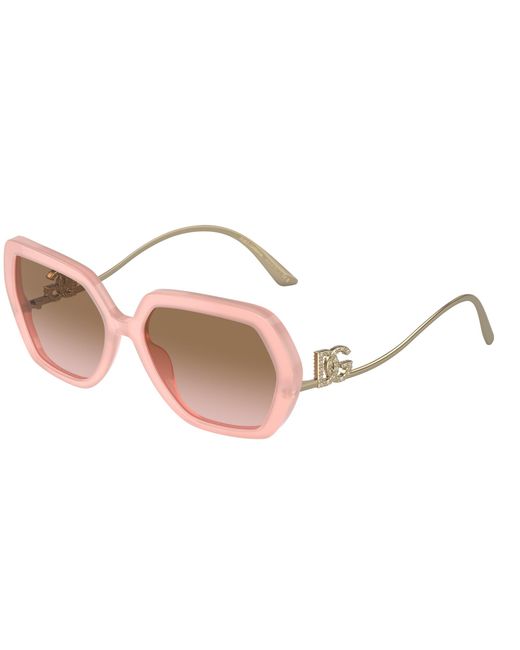 Dolce & Gabbana Black Dg4468B 343611 Sunglasses Acetate Geometric Normal Shaded