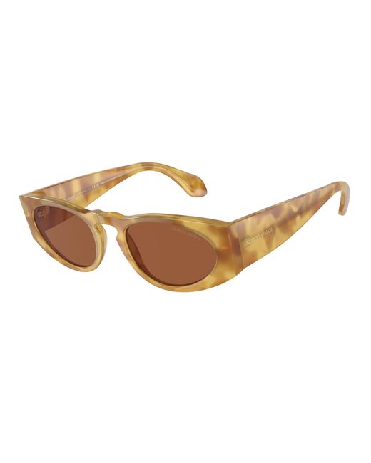 Giorgio Armani Black Ar8216 597973 Sunglasses Acetate Squared Normal for men