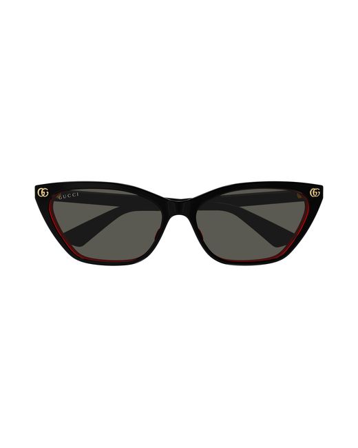 Gucci Black Gg1815S 003 Sunglasses Acetate Cat Eye