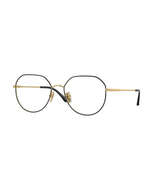 Vogue Eyewear Black Vo4301D 352 Optical Frames Metal Geometric Normal