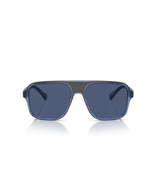 Dolce & Gabbana Black Dg6134 325880 Sunglasses Nylon Squared Normal for men