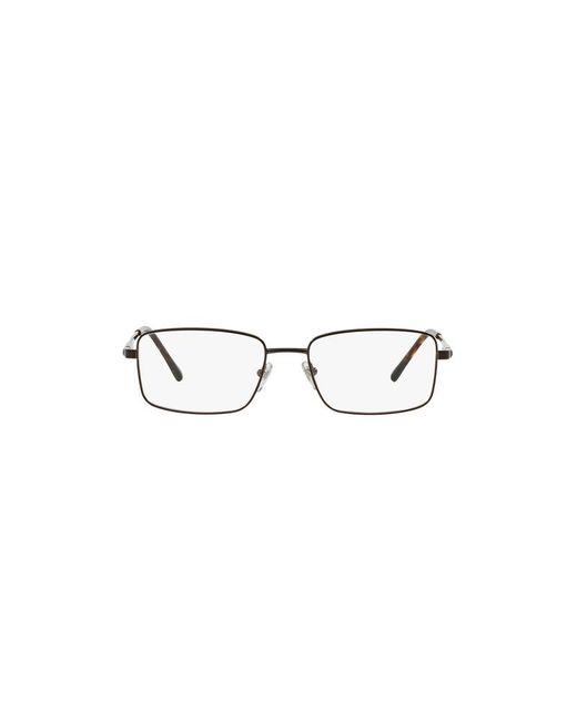 Sferoflex Black Sf2271 441 Optical Frames Metal Squared for men