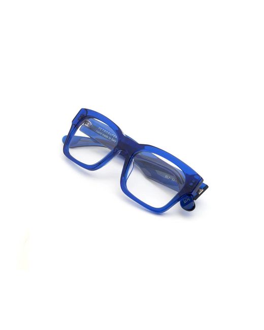 Retrosuperfuture Blue Gl7 Numero 119 Optical Frames Acetate Squared