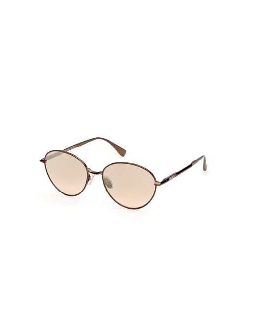 Max Mara Black Mm0200 38L Sunglasses Metal Round Normal