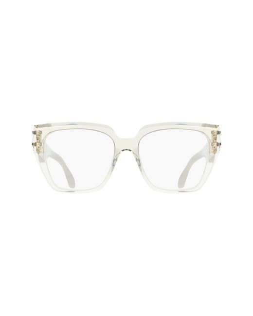 Ferragamo Black Sf3041E 259 Optical Frames Acetate Squared Normal