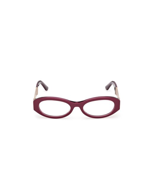 Guess Black Gu50315 081 Optical Frames Acetate Round Normal