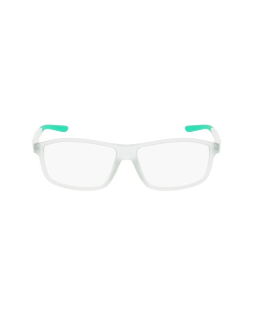 Nike Black 7291 051 Optical Frames Bio-Inject Squared Normal for men