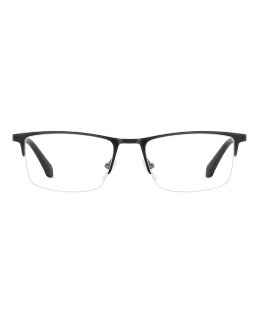Polaroid Black Pld D599 Rzz Optical Frames Metal Squared Normal for men