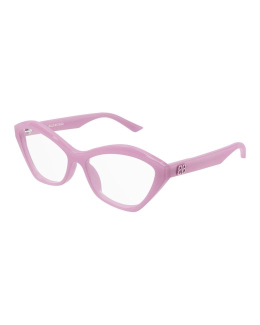 Balenciaga Black Bb0341O 007 Optical Frames Acetate Transparent Cat Eye