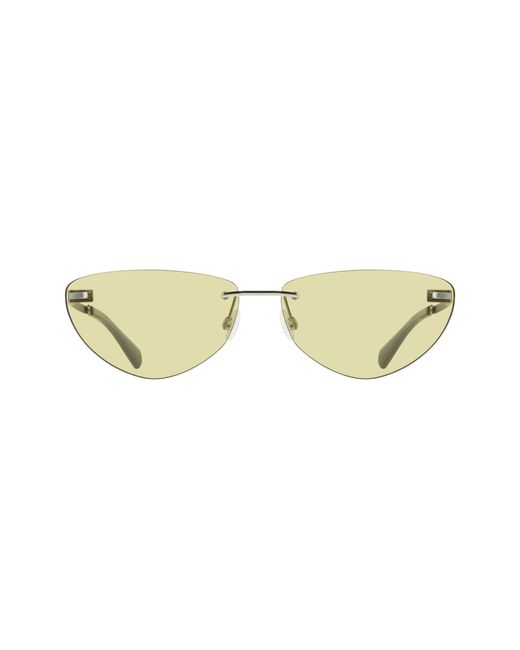 Calvin Klein Black Ckj25208S 045 Sunglasses Metal Cat Eye Normal