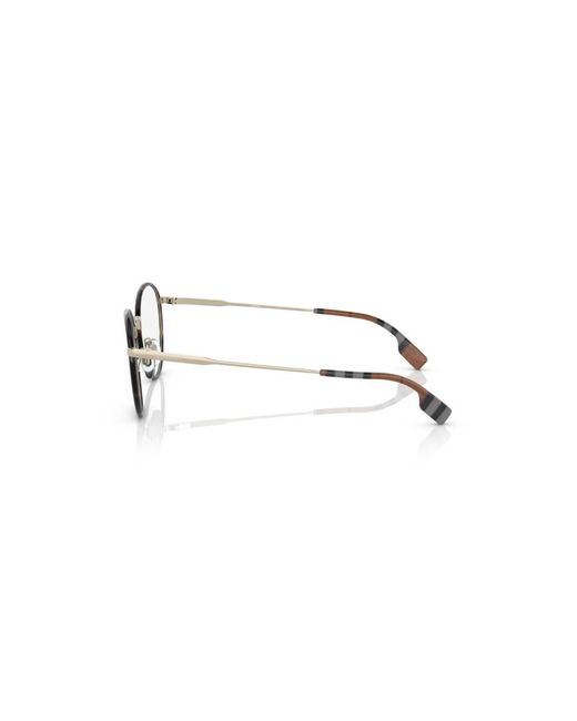 Burberry Black Be1373 Hugo 1109 Optical Frames Metal Transparent Round Normal for men