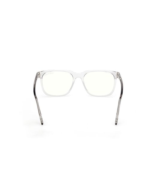 Tom Ford Black Ft6080-B 020 Optical Frames Acetate Squared Normal for men