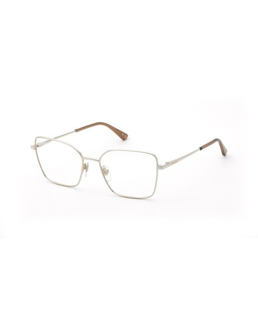 Nina Ricci Black Vnr452 594 Optical Frames Metal Geometric