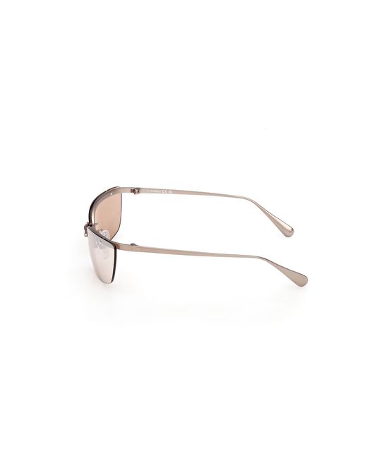 MAX&Co. Black Mo0150 38G Sunglasses Metal Butterfly Normal