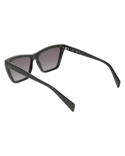 Liu Jo Black Lj817S 001 Sunglasses Bio-Inject Cat Eye Normal Shaded
