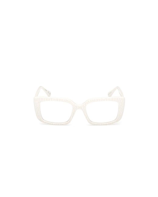 MAX&Co. Black Mo5206 025 Optical Frames Injected Squared Normal