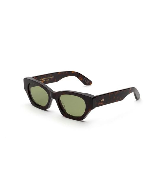 Retrosuperfuture Black Fd0 Tono 3627 Sunglasses Acetate Cat Eye Normal