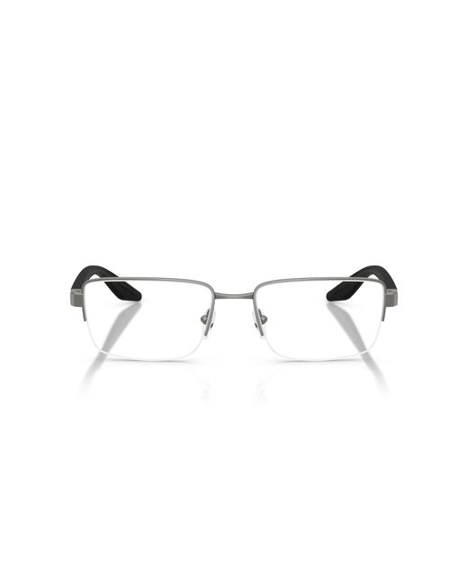 Prada Linea Rossa Black Ps 51Sv 7Cq1O1 Optical Frames Metal Pillow Normal for men