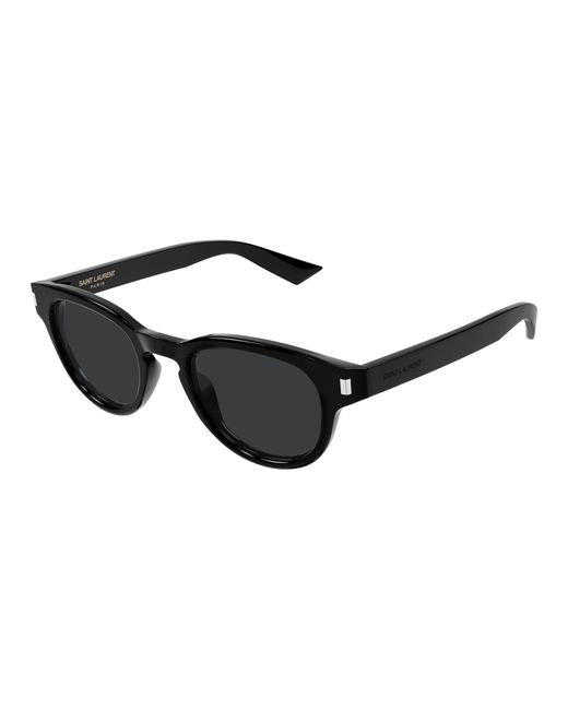Saint Laurent Black Sl 876 001 Sunglasses Acetate Round for men