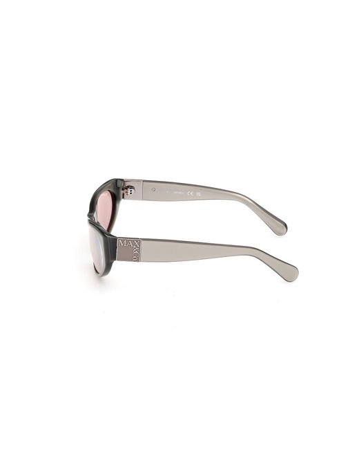 MAX&Co. Black Mo0151 59G Sunglasses Acetate Cat Eye Normal