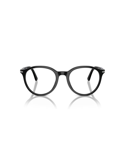 Persol Black Po3353V 95 Optical Frames Acetate Transparent Pantos Normal