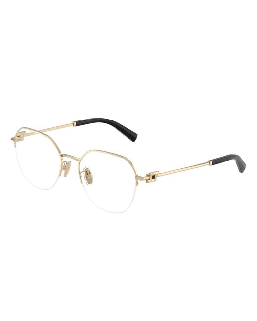 Tiffany & Co Black Tf1167D 6021 Optical Frames Steel Round Normal