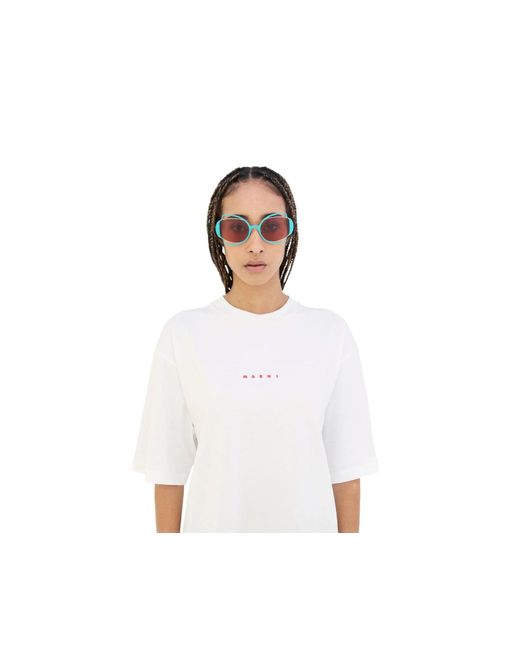 Marni Black We3 Route Of The Sun Sunglasses Metal Geometric Normal
