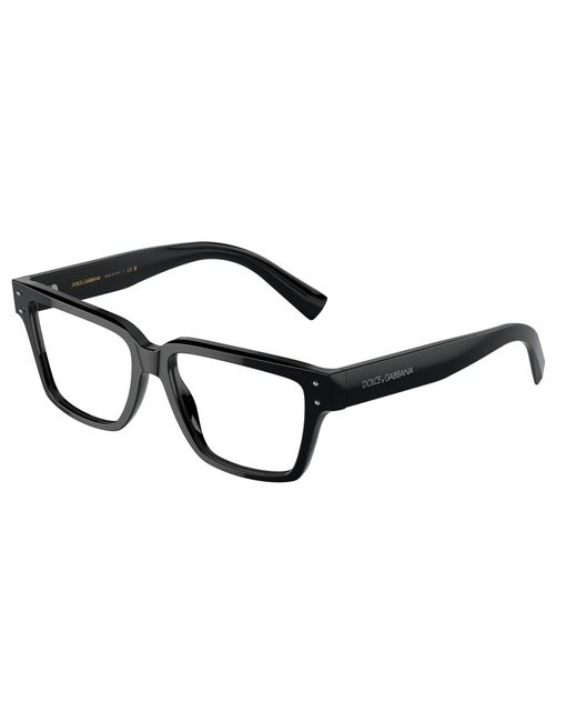 Dolce & Gabbana Black Dg3383 501 Optical Frames Acetate Squared Normal for men
