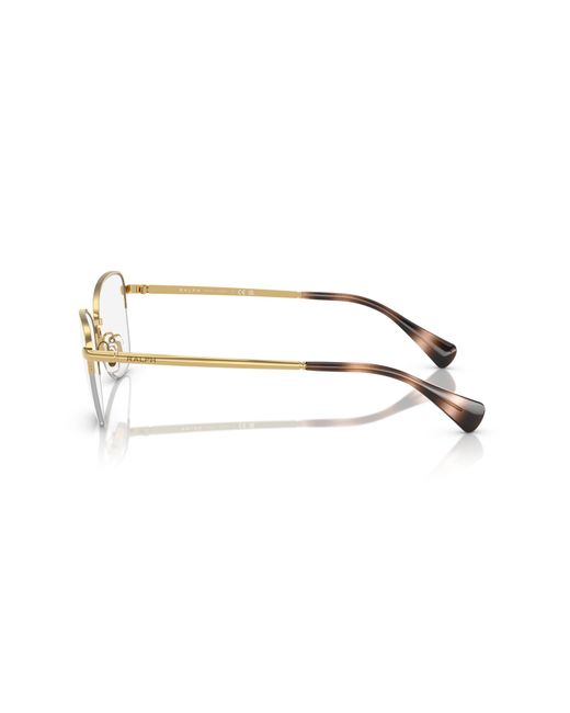 Ralph Lauren Black Ra6061 9443 Optical Frames Metal Geometric Normal