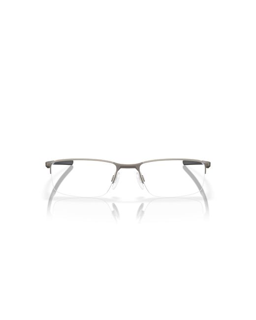 Oakley Black Ox3218 Socket 5.5 321813 Optical Frames Metal Squared Normal for men