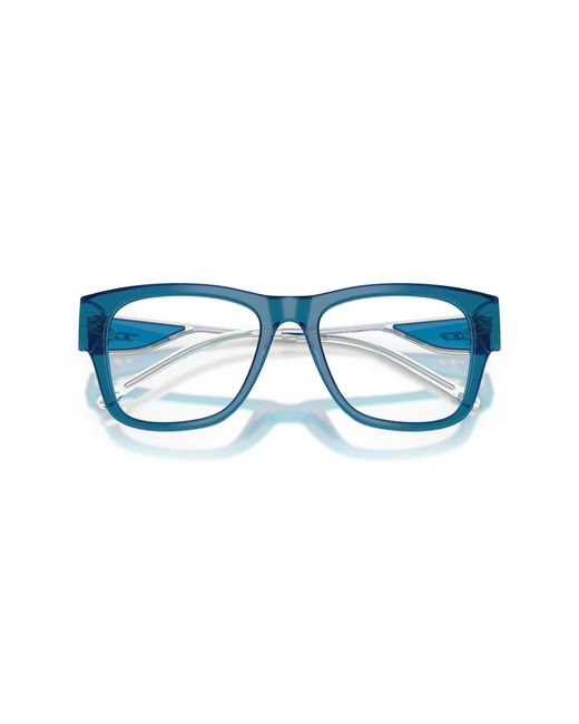 DIESEL Black Dl4019U 2051 Optical Frames Acetate Transparent Squared Normal