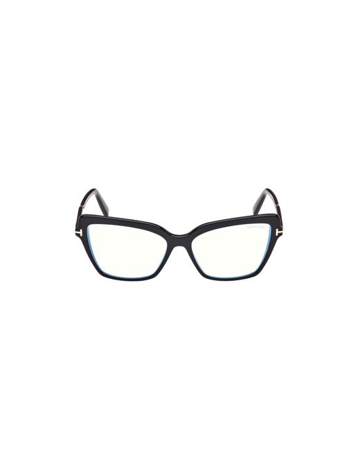 Tom Ford Black Ft5948-B 001 Optical Frames Acetate Cat Eye Normal