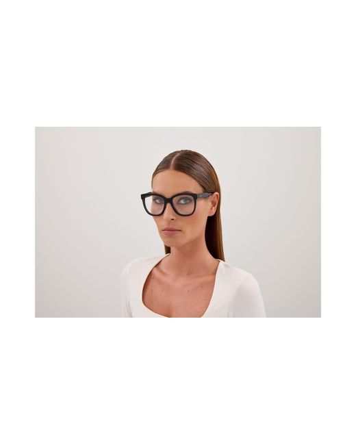 Chloé Black Ch0378O 001 Optical Frames Acetate Transparent Squared