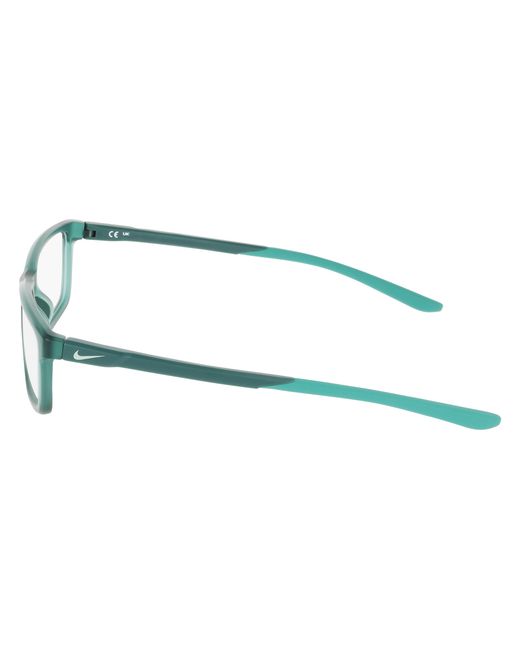 Nike Black 7292 301 Optical Frames Bio-Inject Squared Normal for men