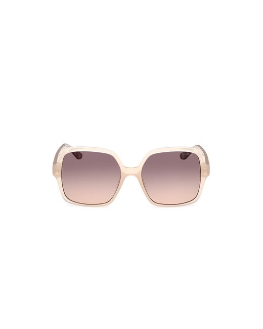Guess Black Gu7921-H 57F Sunglasses Injected Squared Normal Shaded
