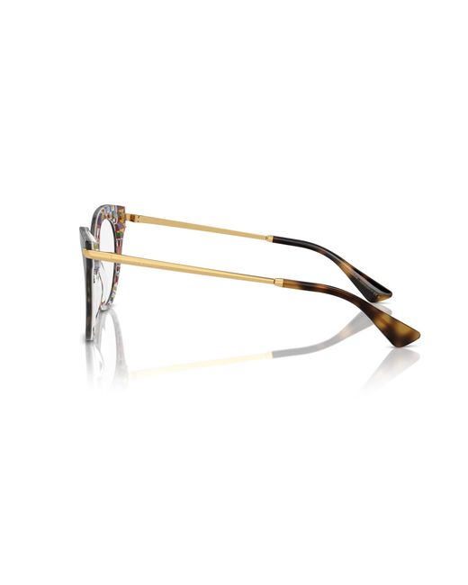 Dolce & Gabbana Black Dg3392 3217 Optical Frames Acetate Transparent Butterfly Normal