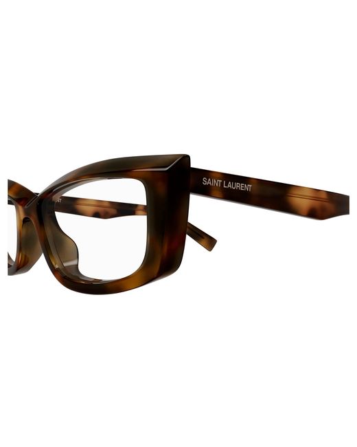 Saint Laurent Black Sl 658 Opt 002 Optical Frames Acetate Transparent Cat Eye