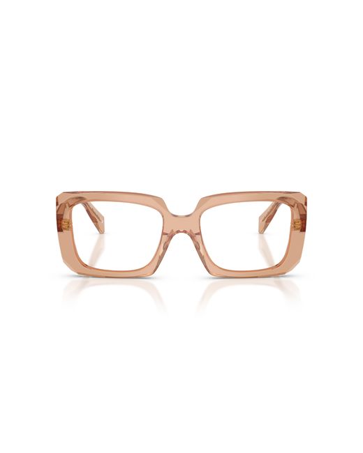 Prada Black Pr C09V 20H1O1 Optical Frames Acetate Pillow Normal