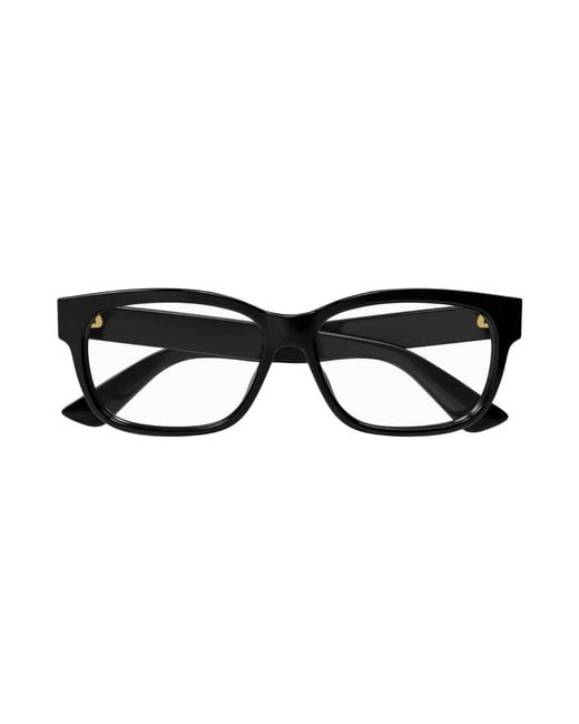 Gucci Black Gg1341O 001 Optical Frames Plastic Squared