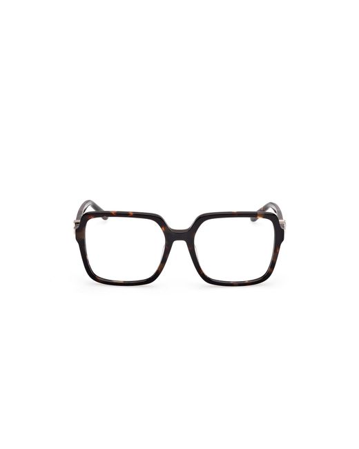 Guess Black Gu50228 052 Optical Frames Acetate Squared Normal