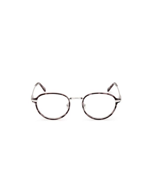 Guess Black Gu50079 020 Optical Frames Injected Round Normal for men