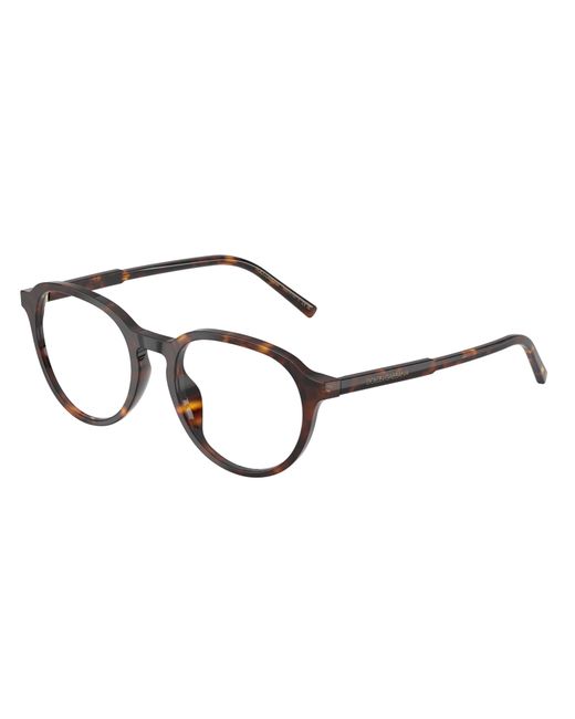 Dolce & Gabbana Black Dg3444 502 Optical Frames Acetate Transparent Pantos Normal for men