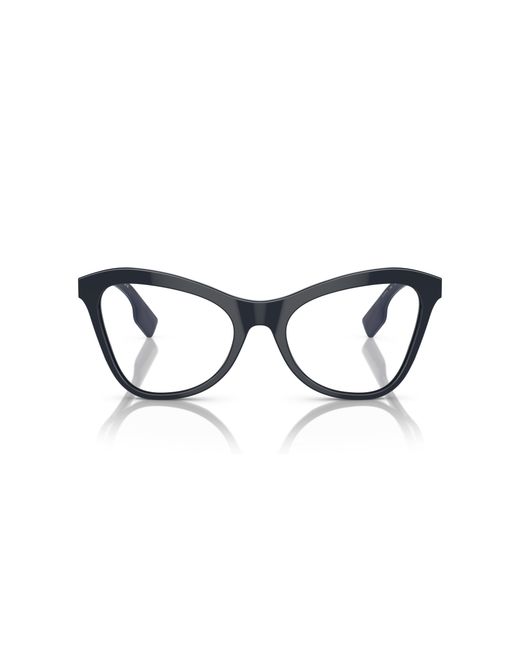 Burberry Black Be2373U Angelica 3961 Optical Frames Acetate Transparent Cat Eye Normal