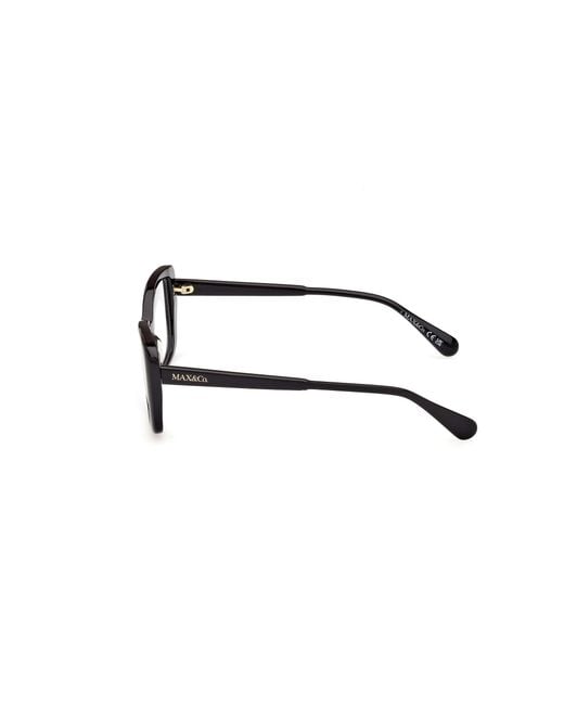 MAX&Co. Black Mo5132 001 Optical Frames Acetate Butterfly Normal