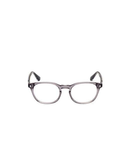 Web Black We5441 020 Optical Frames Acetate Round Normal for men