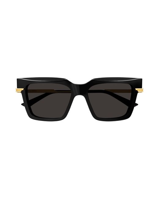 Bottega Veneta Black Bv1242S 001 Sunglasses Acetate Butterfly