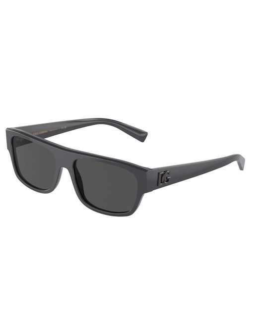 Dolce & Gabbana Black Dg4455 310187 Sunglasses Acetate Squared Normal for men