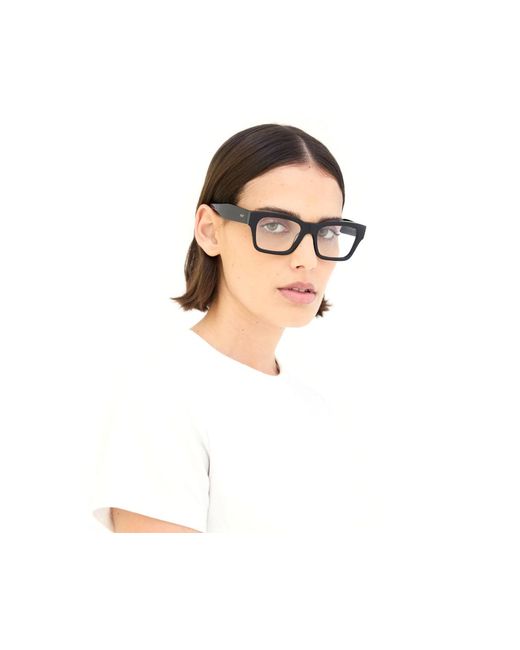 Retrosuperfuture Black I2L Numero 119 Optical Frames Acetate Squared